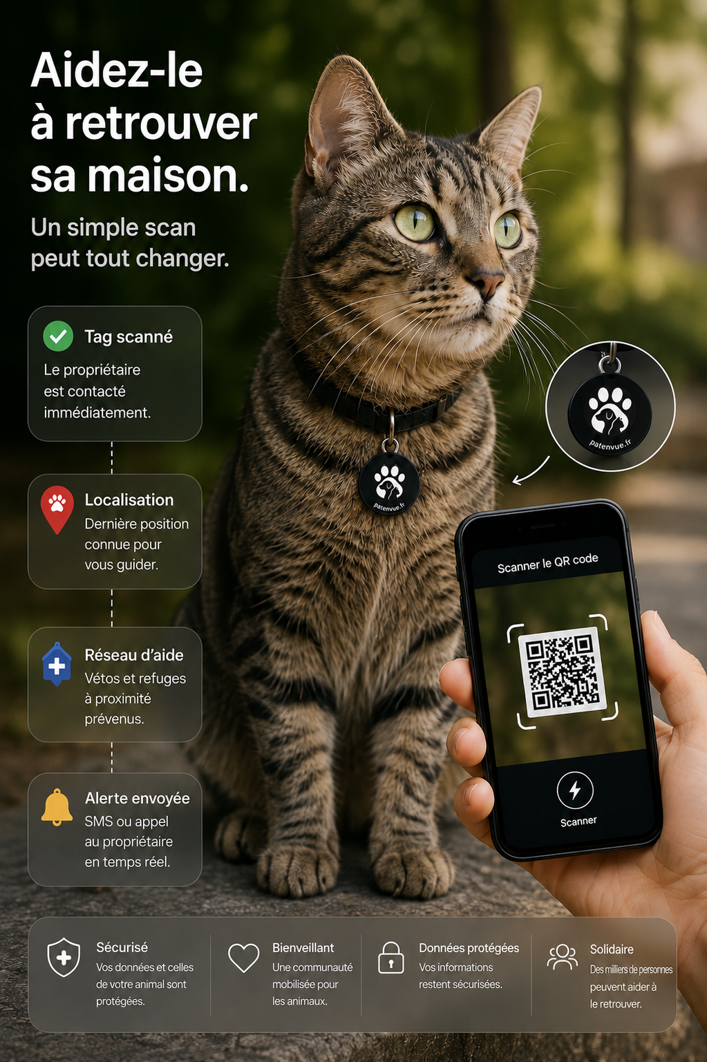 Chat protégé par PateEnVue